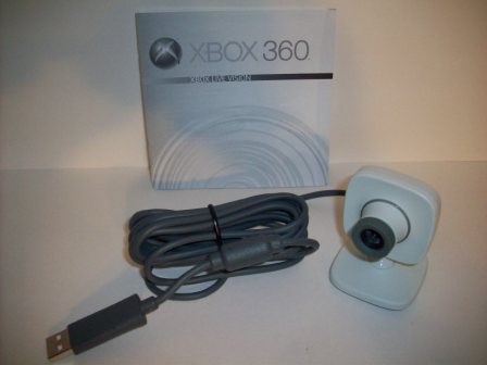Microsoft Live Vision Camera with Manual - Xbox 360 Accessory